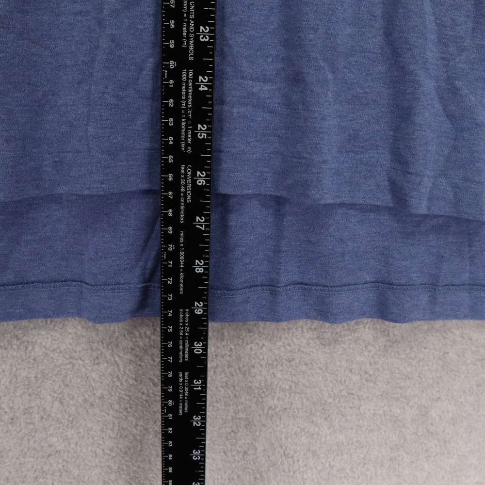 Polo Ralph Lauren Shirt Mens 2XL Pima Soft Touch Flesh Pony Blue Short Sleeve - Picture 6 of 7